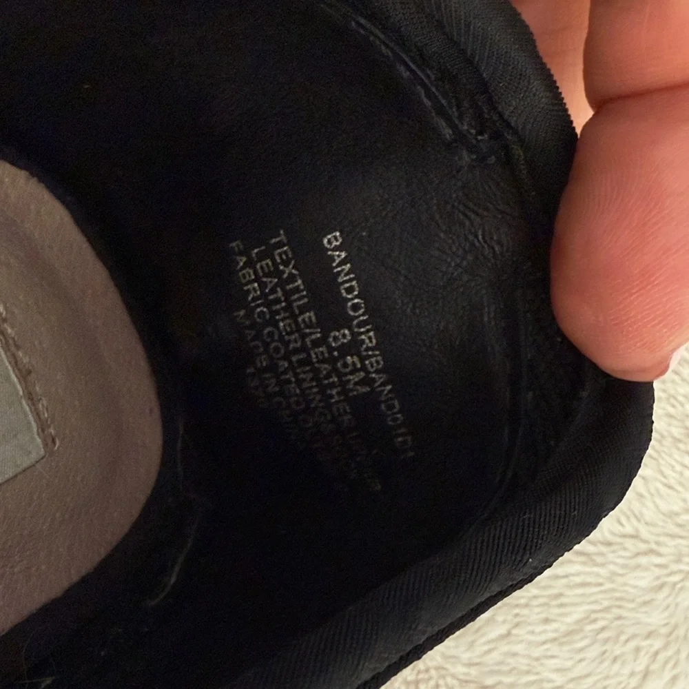 Steven Women's Black Slip-On Flats / 8.5 - Picture 5 of 6